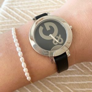 Women’s Dolce & Gabbana Watch, Thin Black Strap, D & G Unique Design